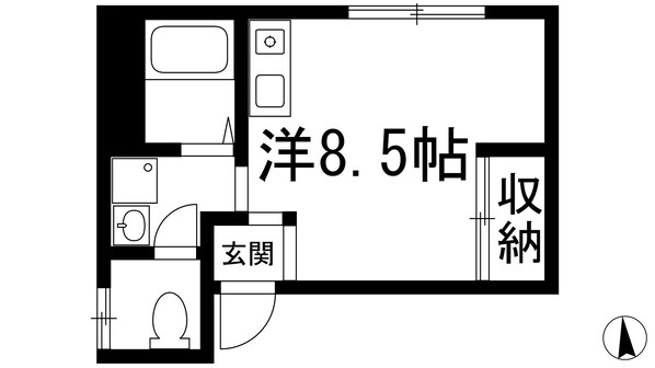 谷田ビルの物件間取画像